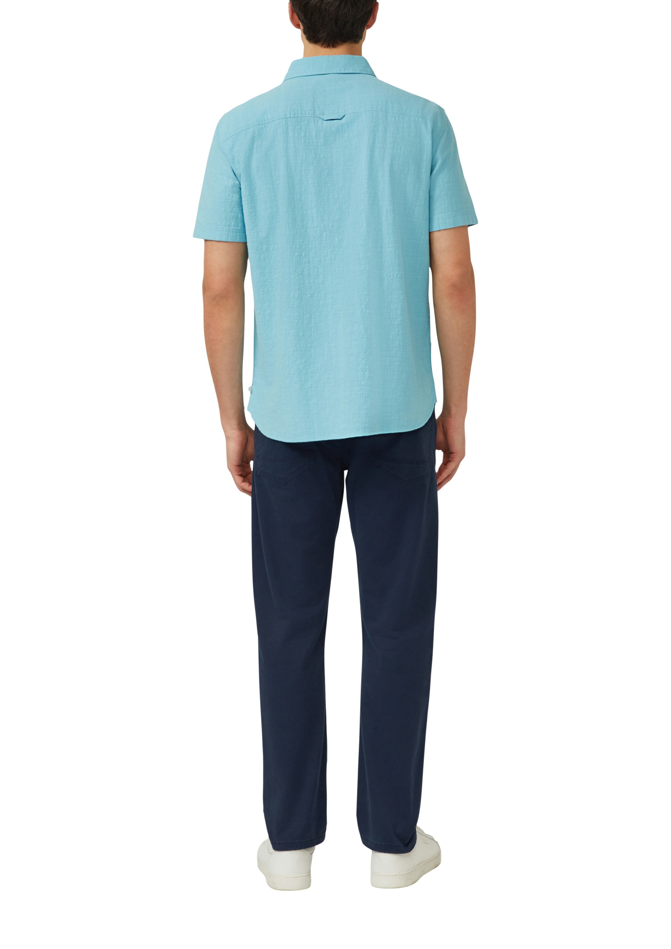 s.Oliver Regular fit Button Up Shirt in Blue