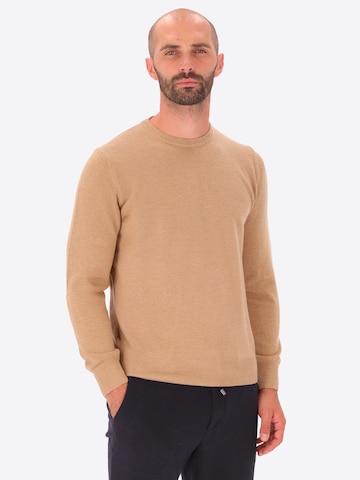 Distretto12 Pullover 'Pino' in Beige: Vorderseite