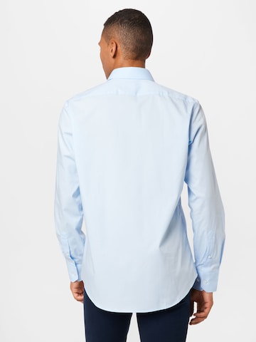 BOSS Black Regular fit Button Up Shirt 'Joe' in Blue