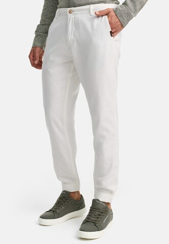 Effilé Pantalon 'Blnda' INDICODE JEANS en blanc