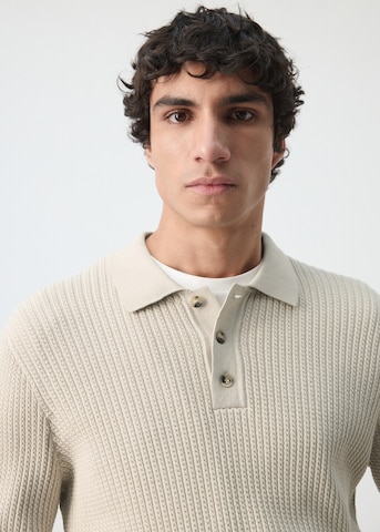 MANGO MAN Shirt 'Warrior' in Beige