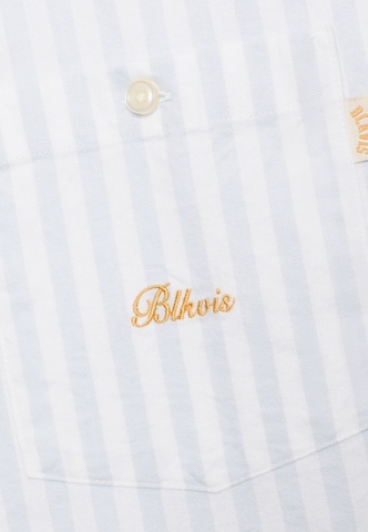 BLKVIS Comfort fit Button Up Shirt 'Script' in Blue