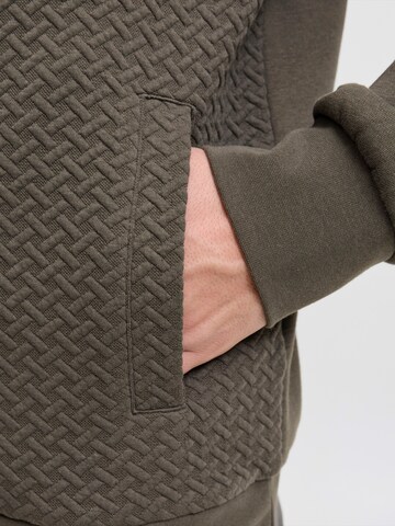 JACK & JONES Sweat jacket 'JPRBLUFRANKIE' in Green