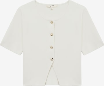 Koton Gebreid vest in Beige: voorkant