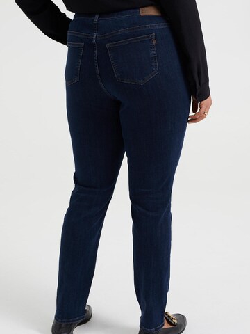 Skinny Jeans di WE Fashion in blu