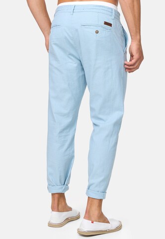 INDICODE JEANS Regular Chino trousers 'Veneto' in Blue