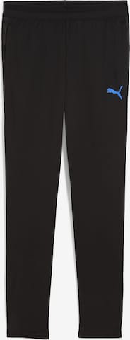 PUMA Slimfit Sportbroek 'Individual Cup' in Zwart: voorkant