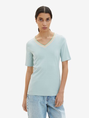 TOM TAILOR T-Shirt in Blau: predná strana