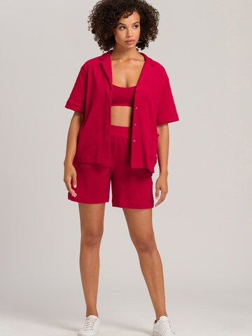 Hanro Pyjamabroek ' Sleep & Lounge ' in Rood