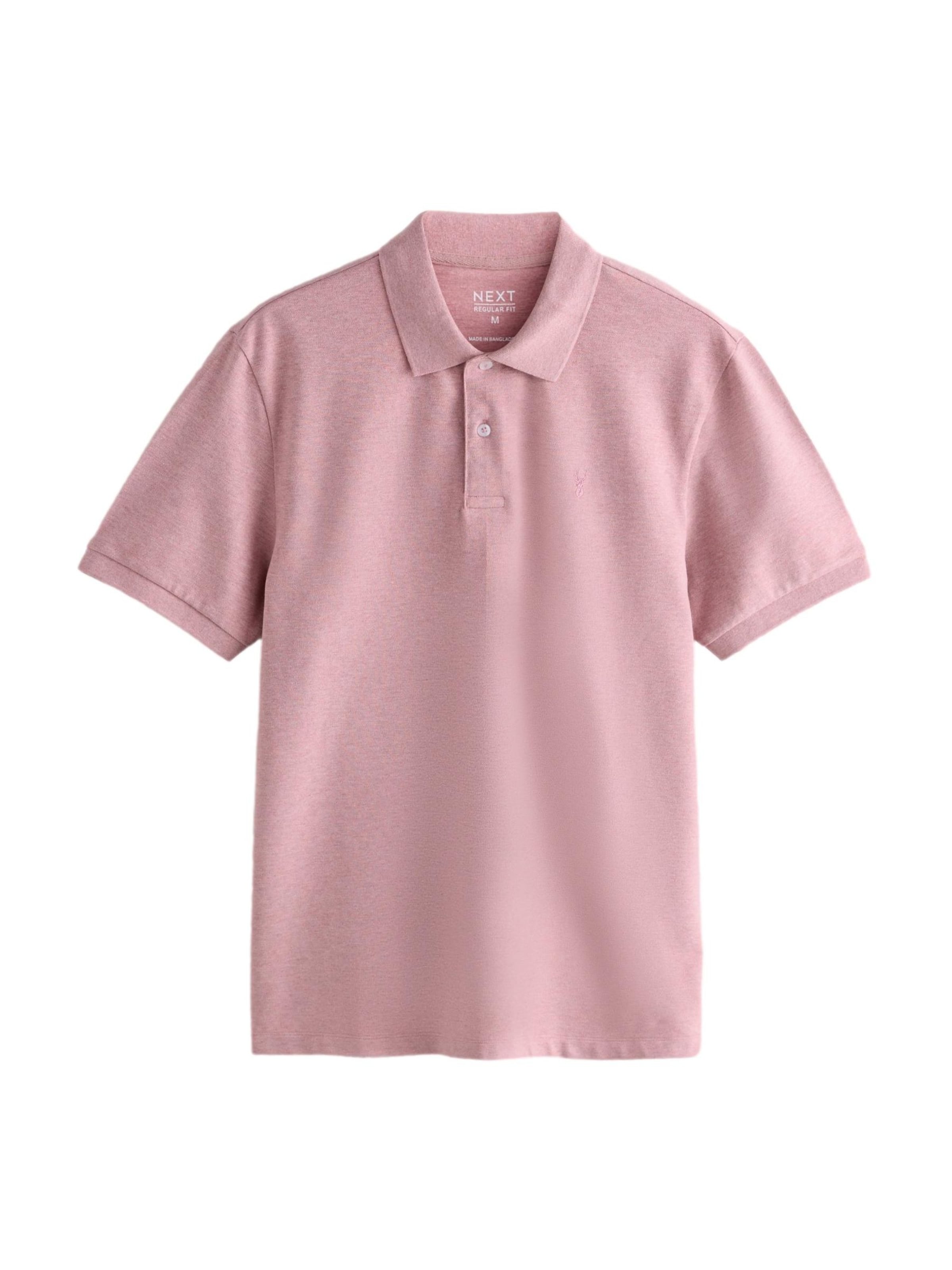 Next Poloshirt in Pink: Vorderseite