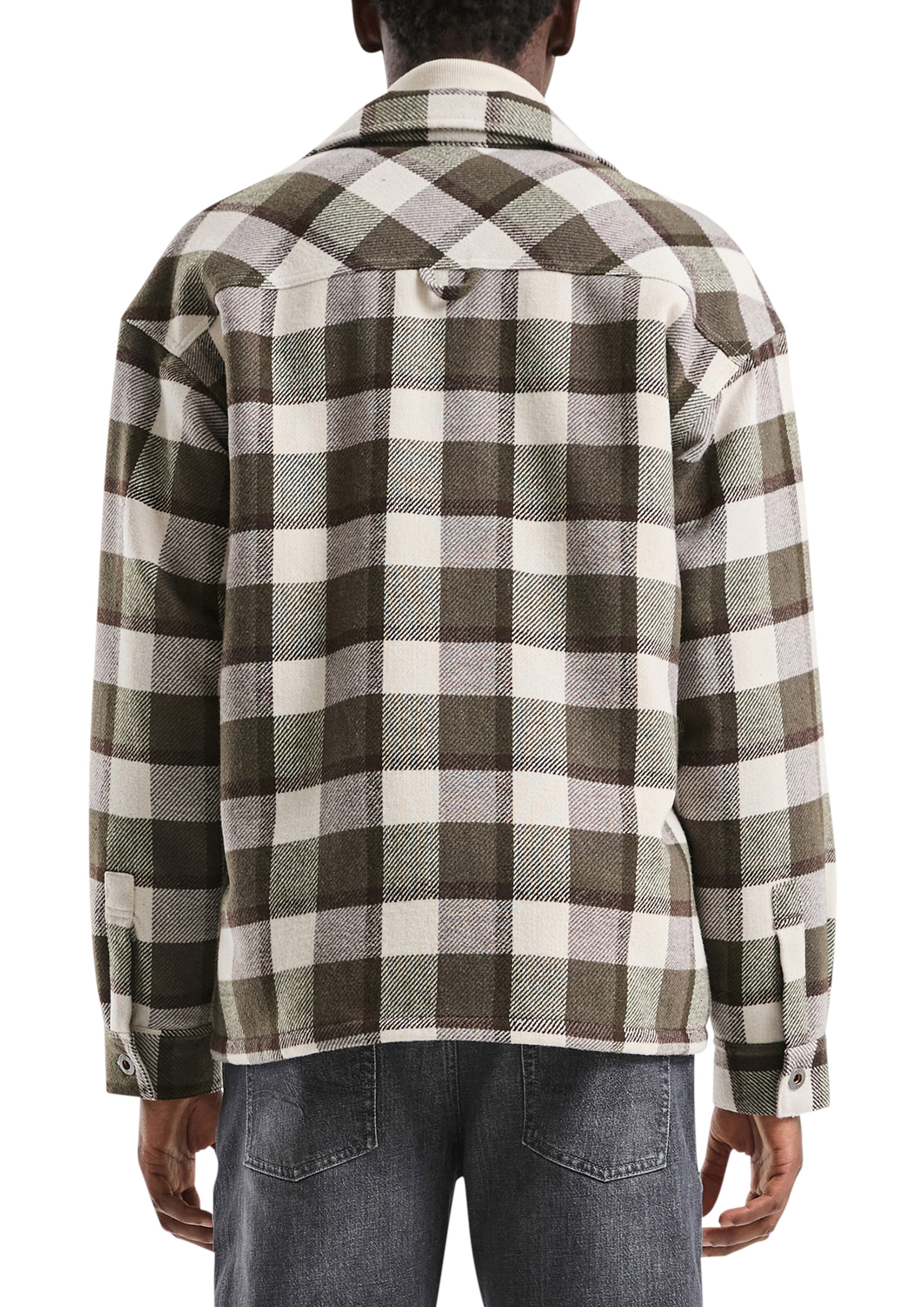 Coupe regular Veste mi-saison QS en gris