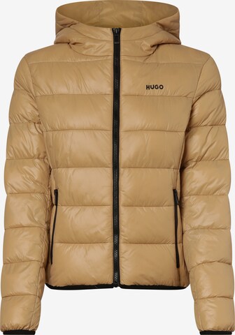 HUGO Between-Season Jacket 'Famara' in Beige: front