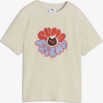 T-Shirt fonctionnel PUMA en blanc : devant