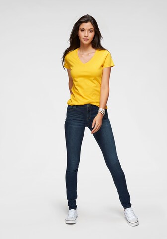 FRUIT OF THE LOOM Shirt in Yellow