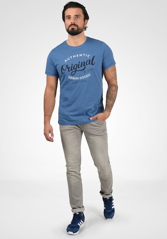 T-Shirt 'Florenz' BLEND en bleu