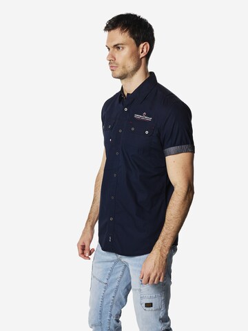 Coupe regular Chemise KOROSHI en bleu