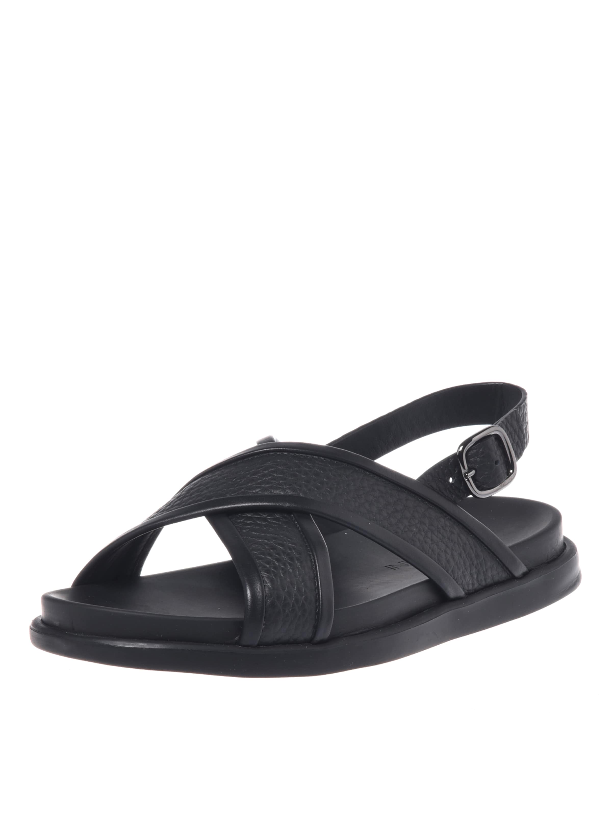 BALDININI Sandals in Black: front