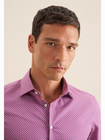 SEIDENSTICKER Slim Fit Hemd in Pink