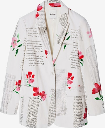 Desigual - Blazer en blanco: frente