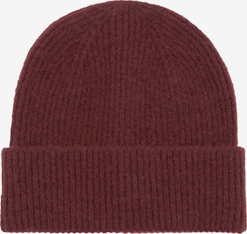 Pull&Bear Mütze in Rot: Vorderseite