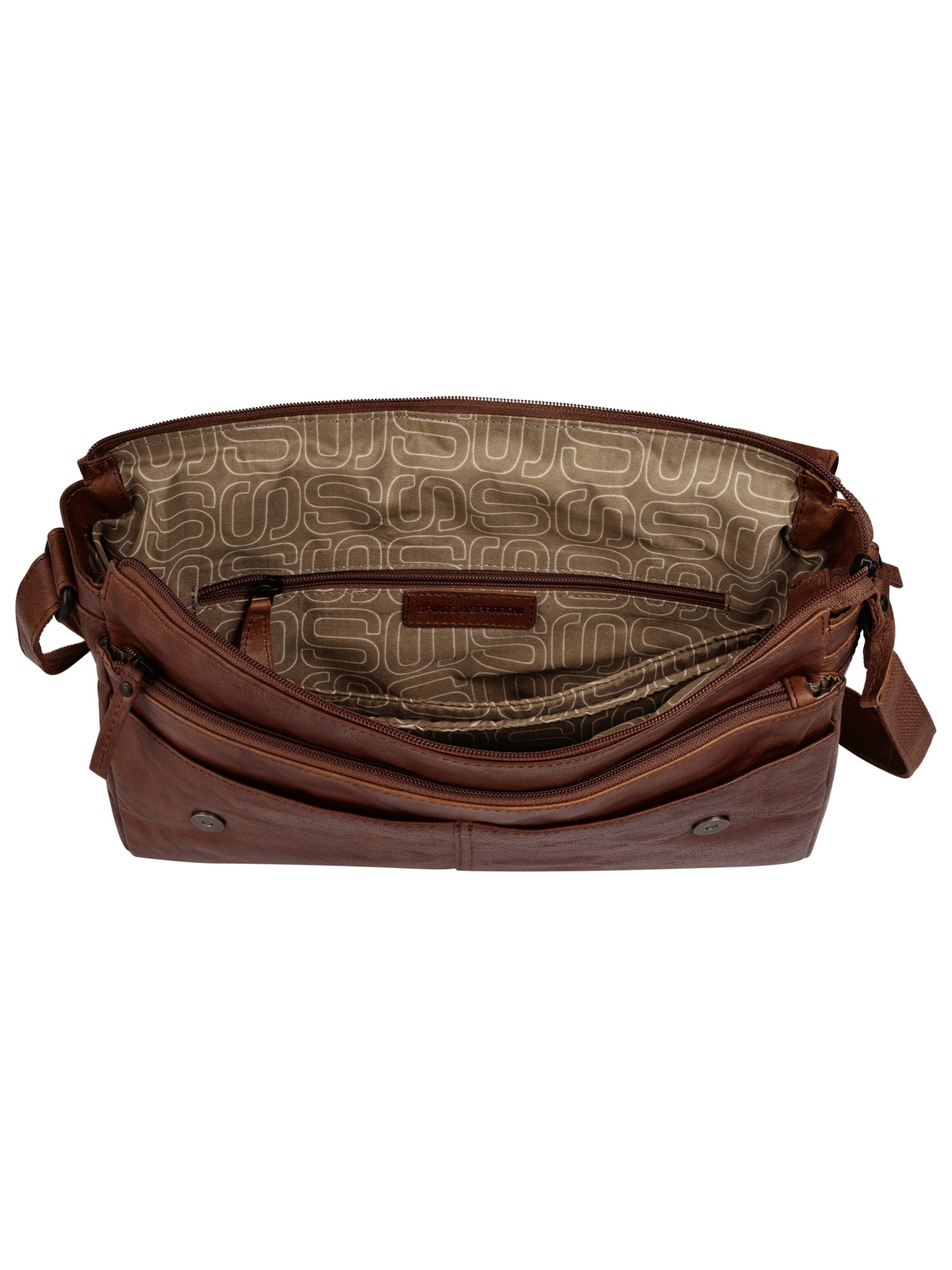 Spikes & Sparrow Messenger in Brown