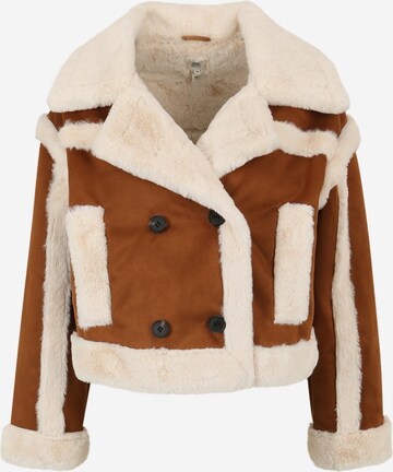 River Island Petite Tussenjas in Bruin: voorkant