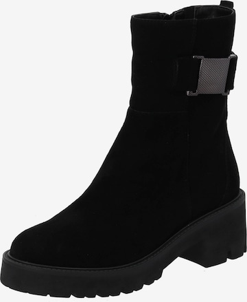 Palado Stiefeletten 'Presrora' in Schwarz: Vorderseite