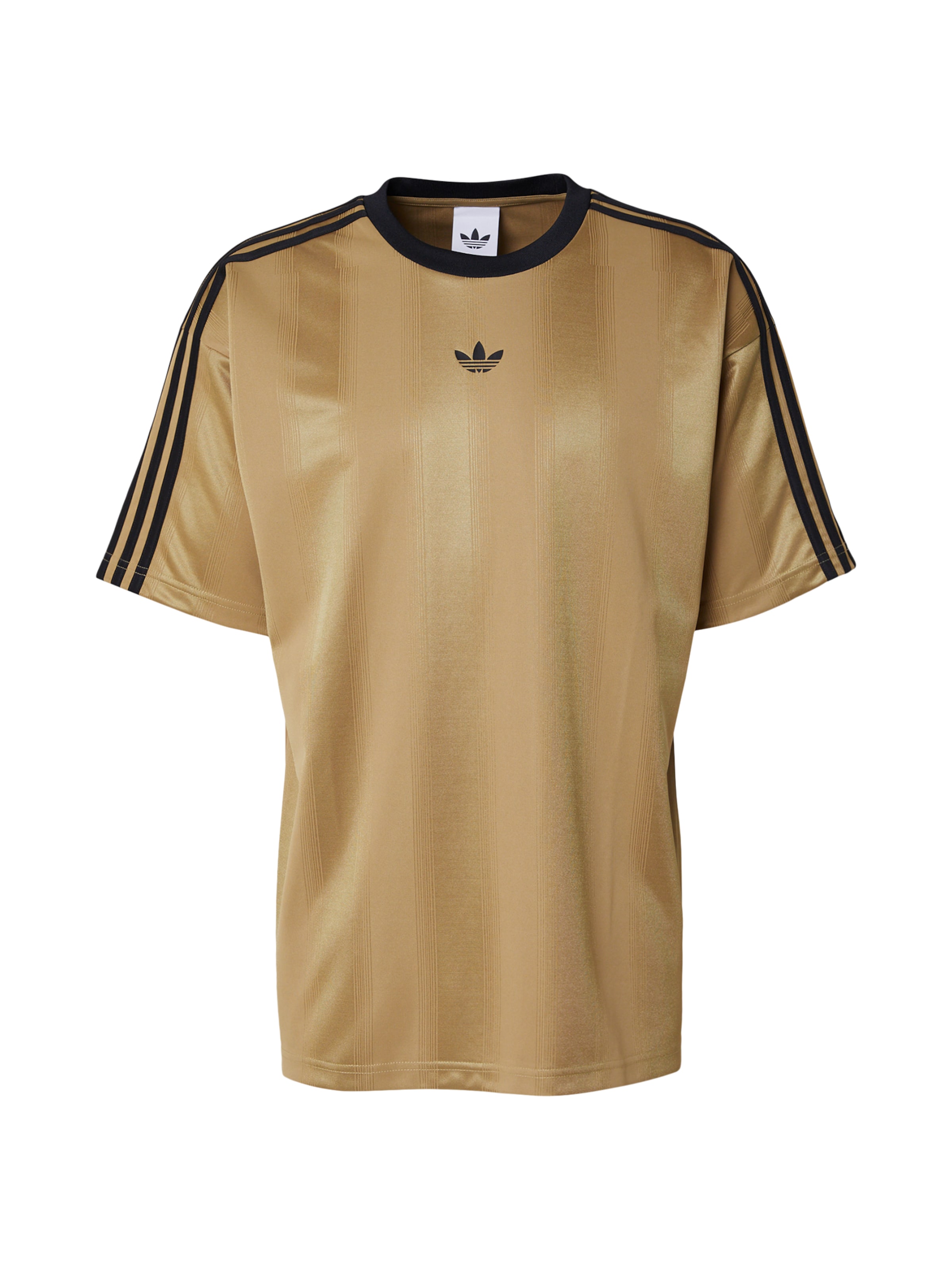 ADIDAS ORIGINALS T-shirt 'Adicolor' i guld: framsida