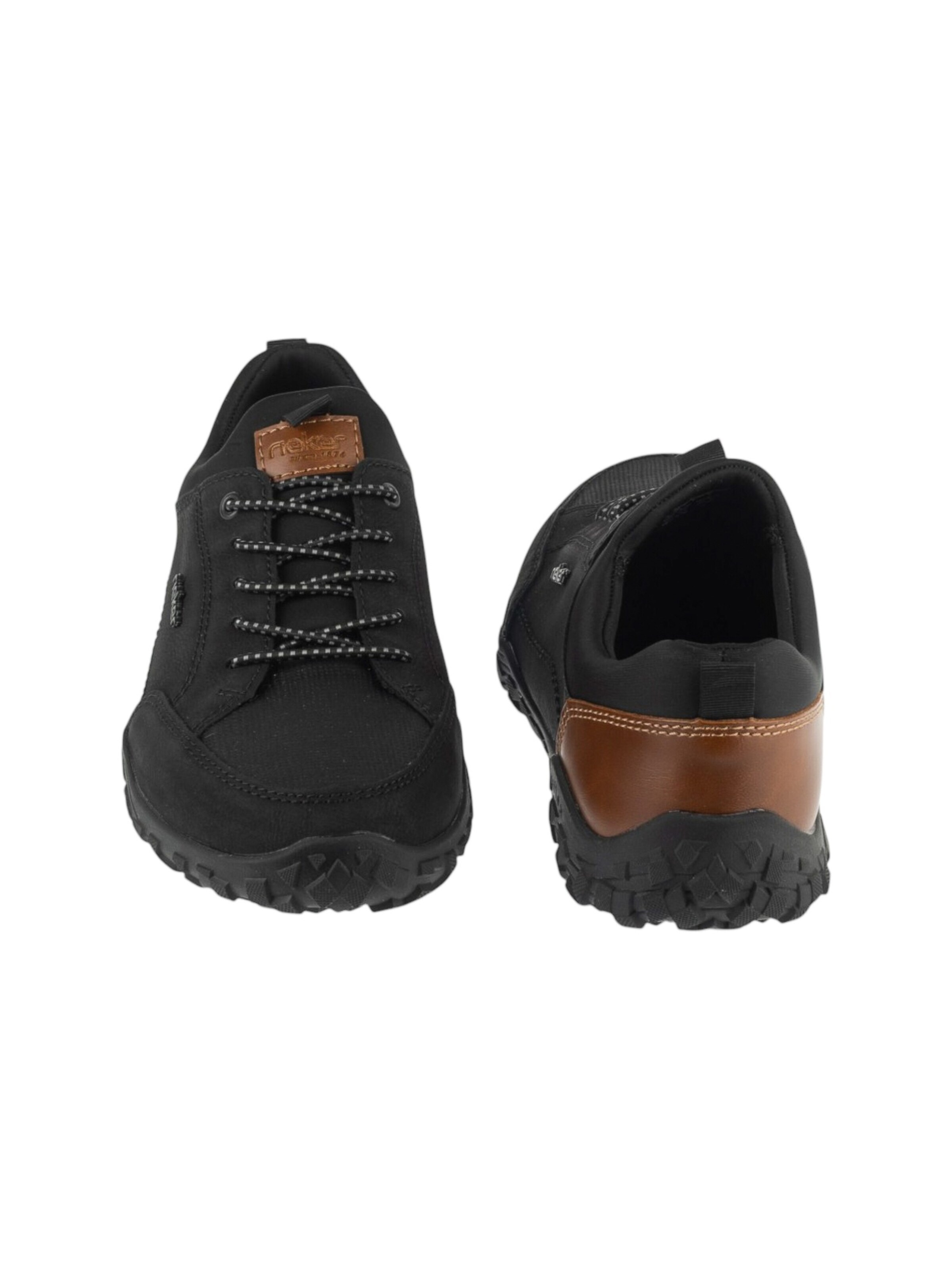 Rieker Sportlicher Schnürschuh 'Shoes 08150'‌‌‌‌ in Schwarz