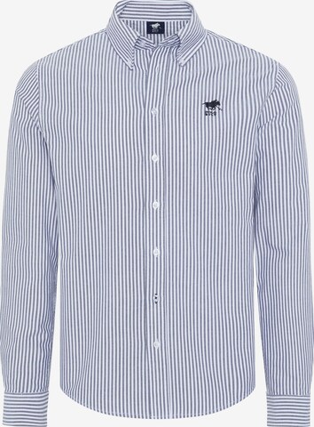 Polo Sylt Regular fit Button Up Shirt in Blue: front