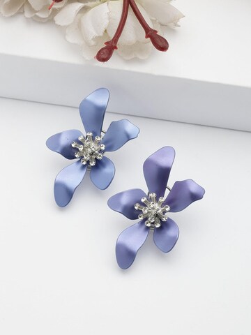 AVANT-GARDE PARIS - Pendientes 'Beatama' en azul