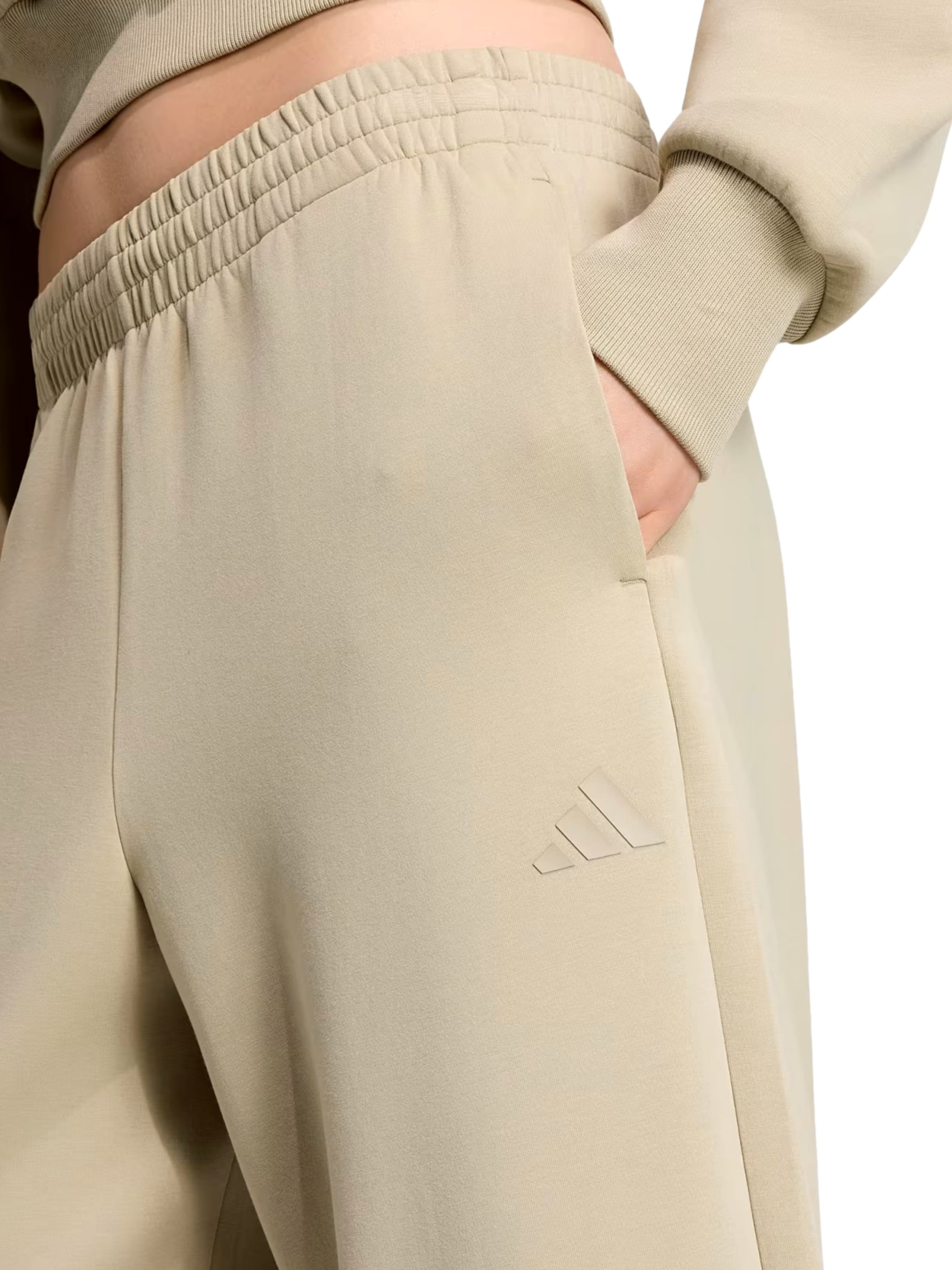 ADIDAS PERFORMANCE - regular Pantalón deportivo en beige
