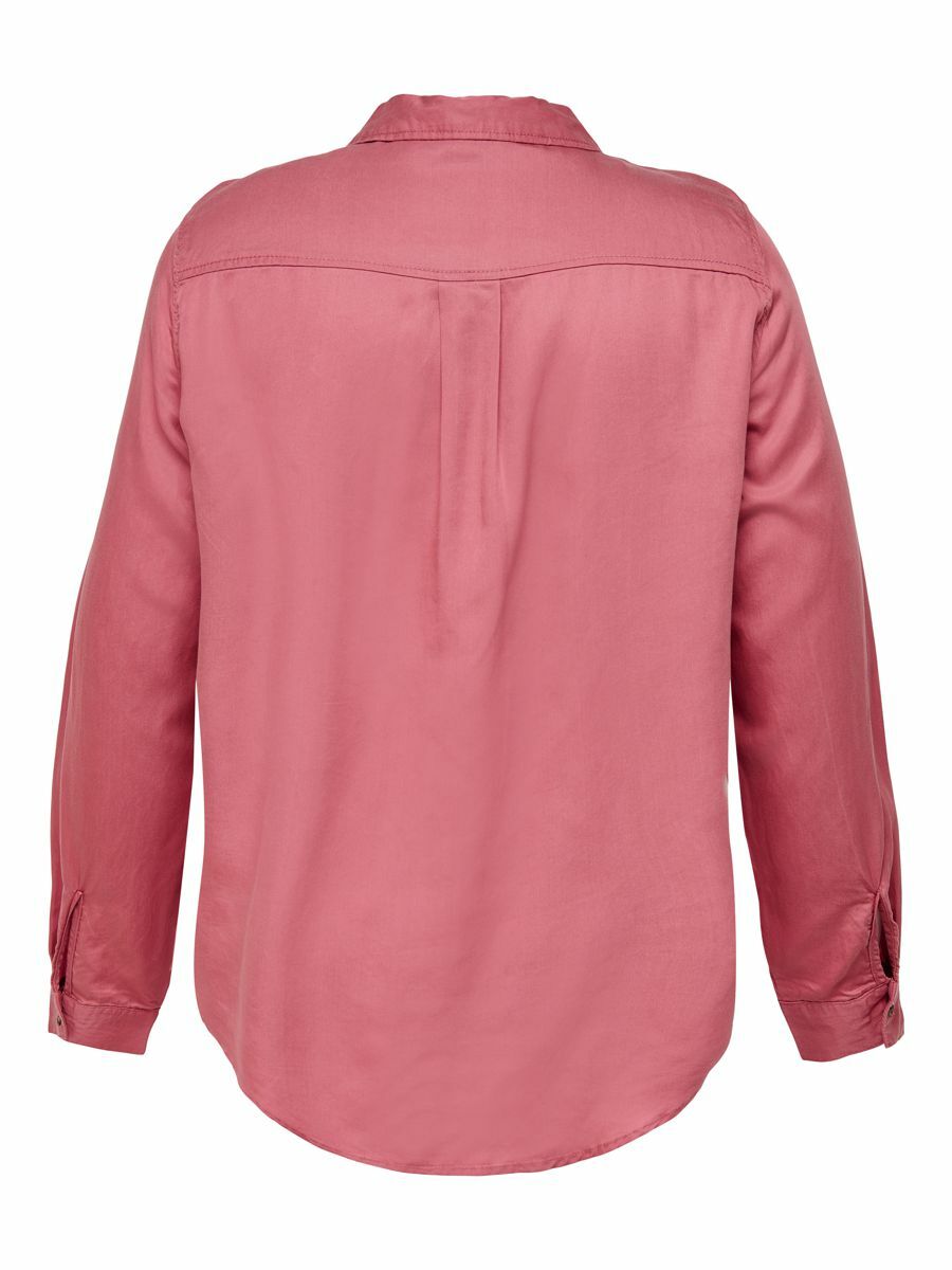 ONLY Carmakoma Bluse in Pink 