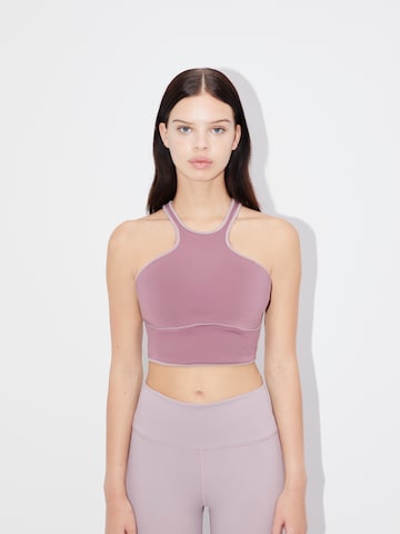 LeGer by Lena Gercke Sports Top 'Bora' in Pink: front