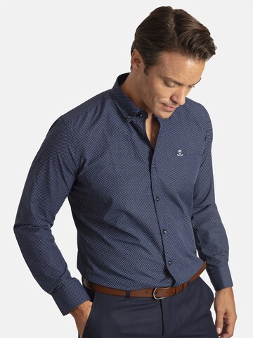 Regular fit Camicia 'Dinant' di Sir Raymond Tailor in blu