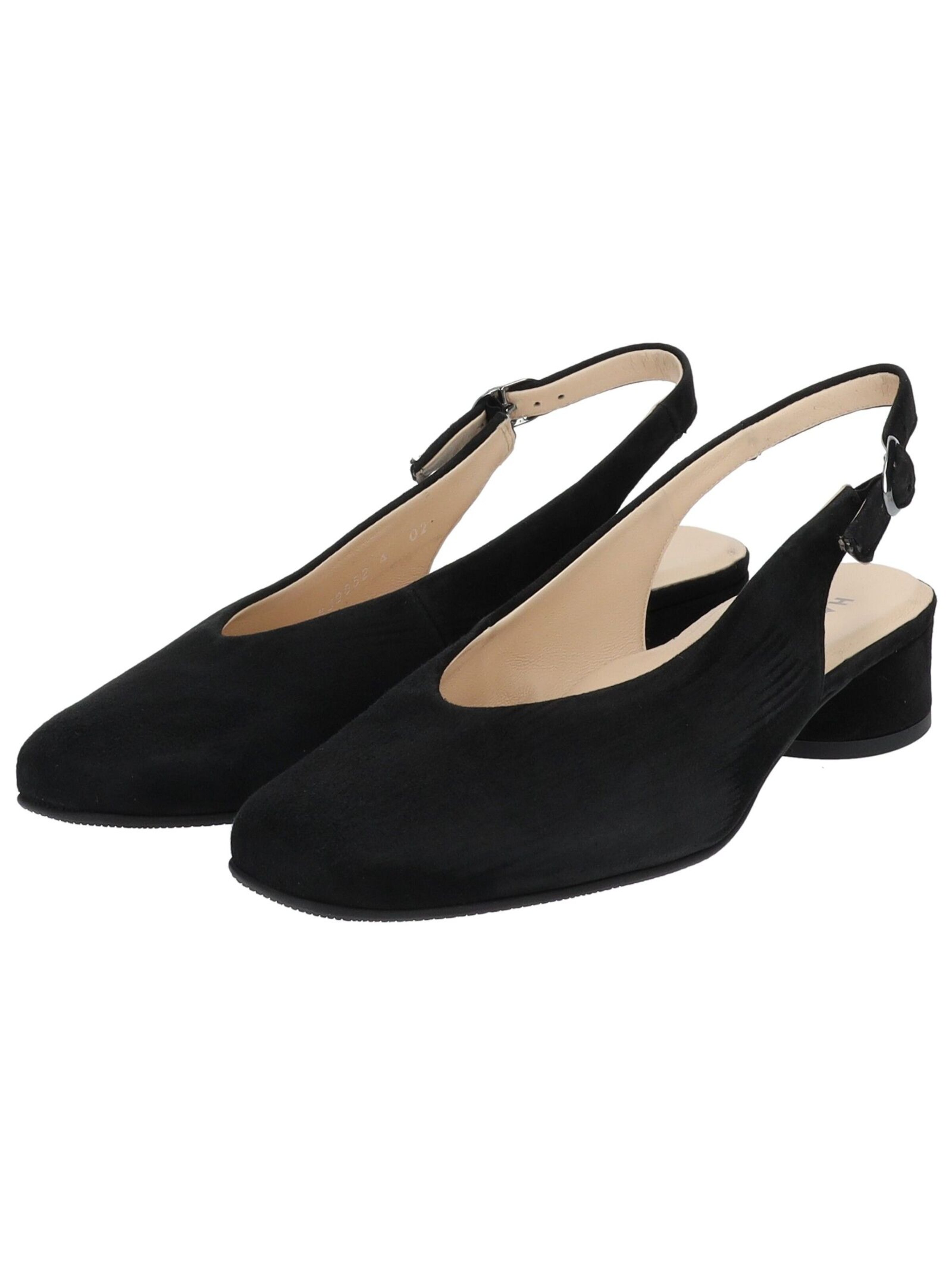 Escarpins à bride arrière 'Roma' HASSIA en noir