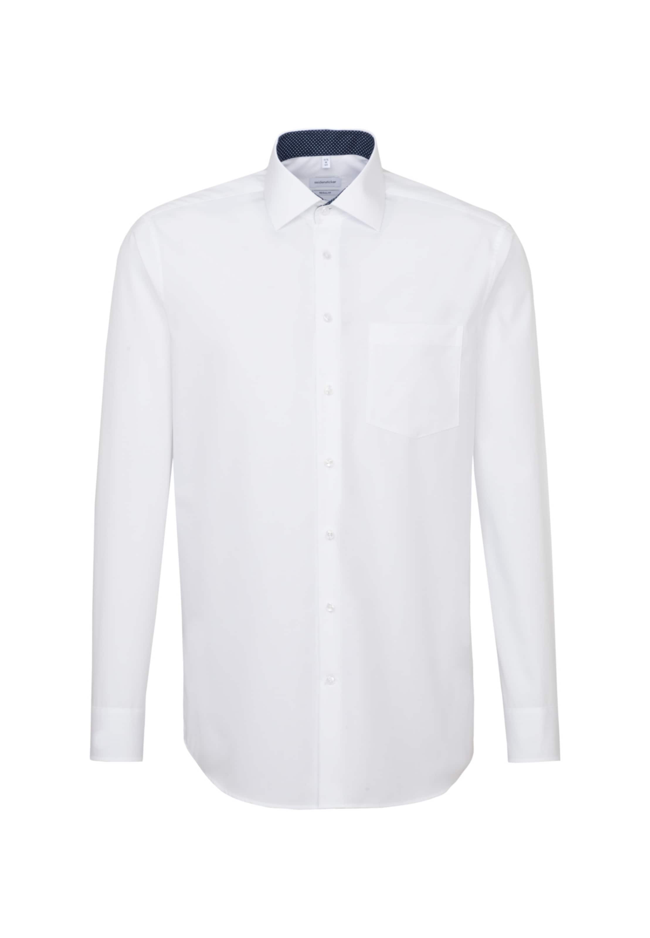 Coupe regular Chemise business ' Regular ' SEIDENSTICKER en blanc : devant