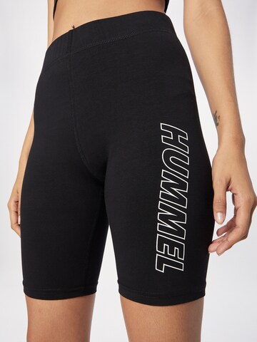 Hummel Skinny Sports trousers 'Maja' in Blue