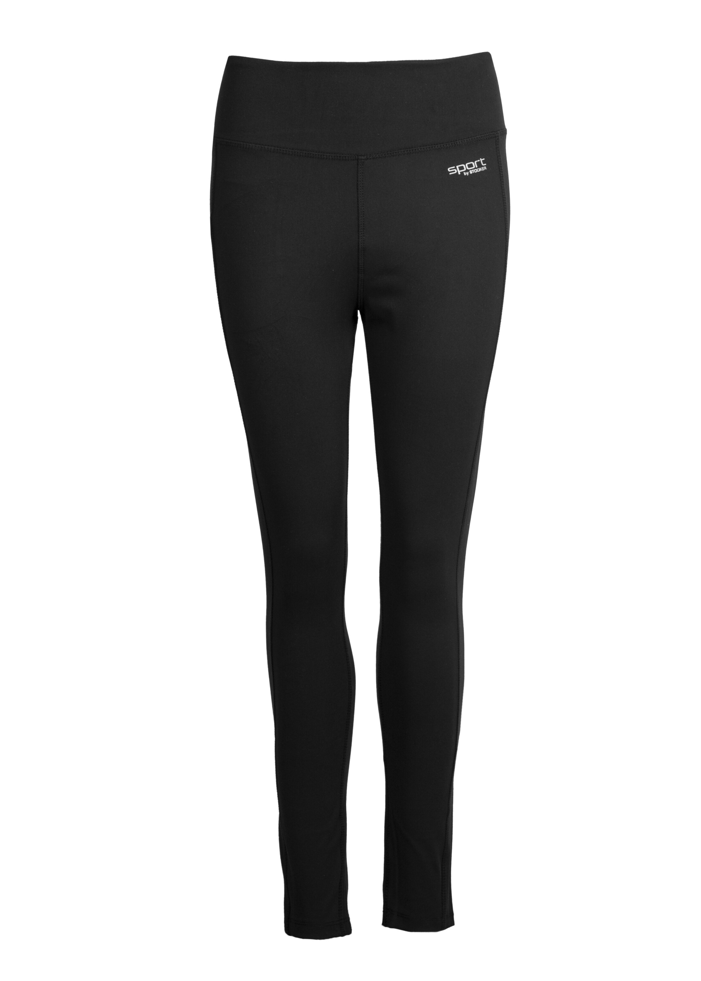 STOOKER WOMEN Slimfit Leggings 'Pisa' in Schwarz: Vorderseite