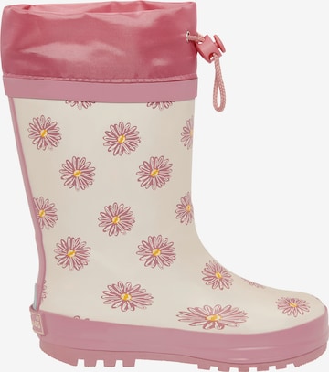 PLAYSHOES Rubber Boots 'Margariten' in Pink