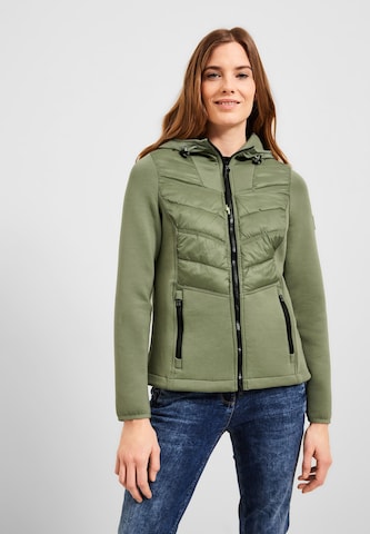 CECIL Between-Season Jacket in Green: front