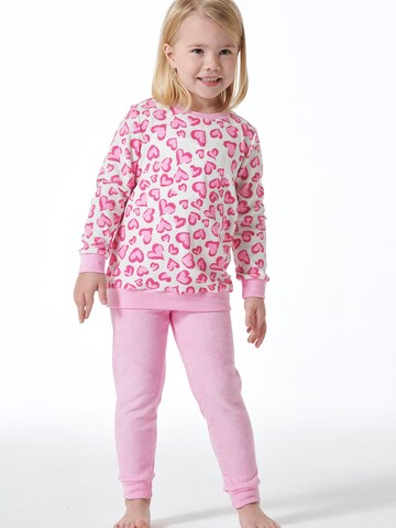 SCHIESSER Nattøj 'Girls World' i pink
