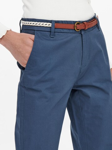 ONLY Slim fit Chino trousers 'BIANA' in Blue