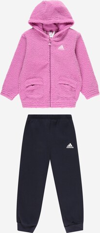 ADIDAS PERFORMANCE Sports Suit in Purple: front