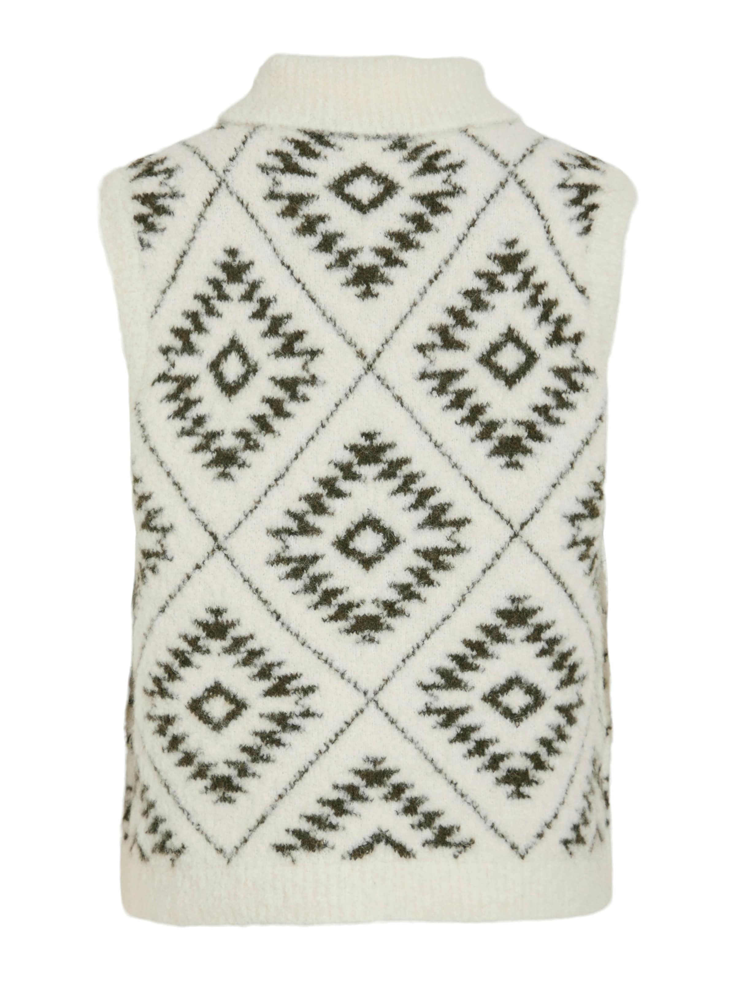 VILA Sweater 'VIFINKA' in Beige