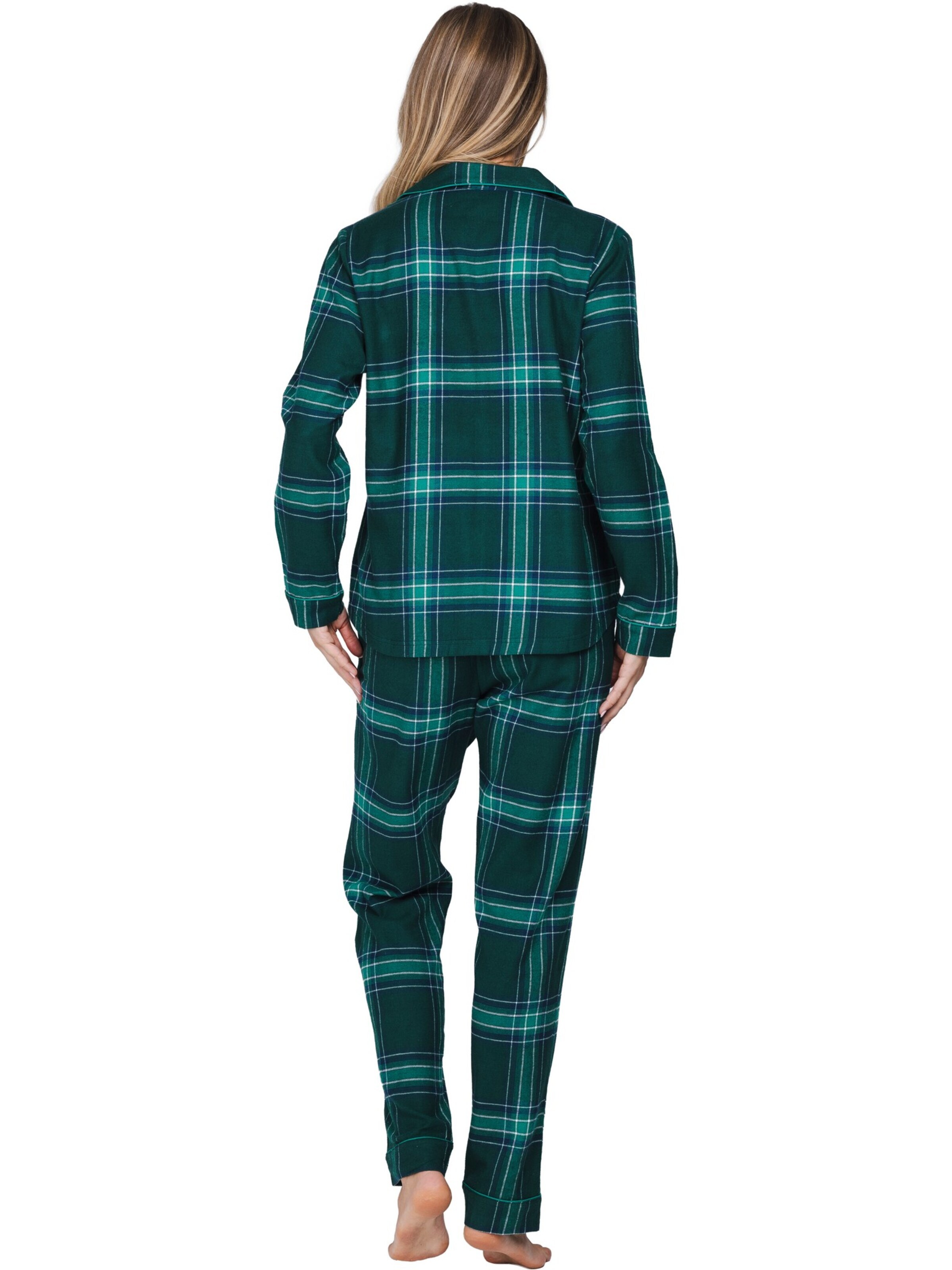 Rebelle Pajama 'Cozy' in Green