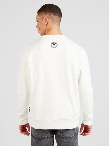 Sweat-shirt 'De Sarro' Carlo Colucci en blanc