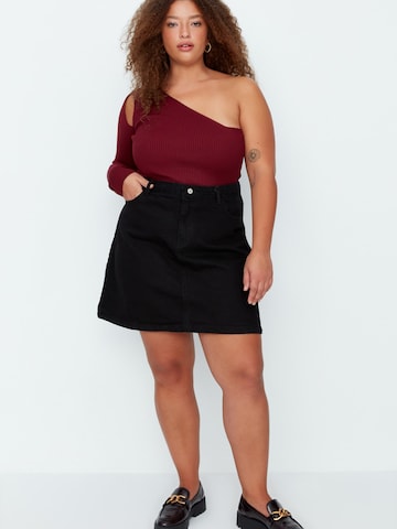 Trendyol Curve Rock in Schwarz