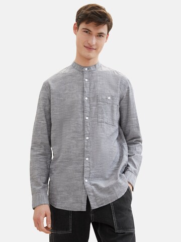 Regular fit Camicia di TOM TAILOR DENIM in grigio