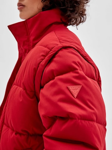 GUESS Winter Jacket in Red